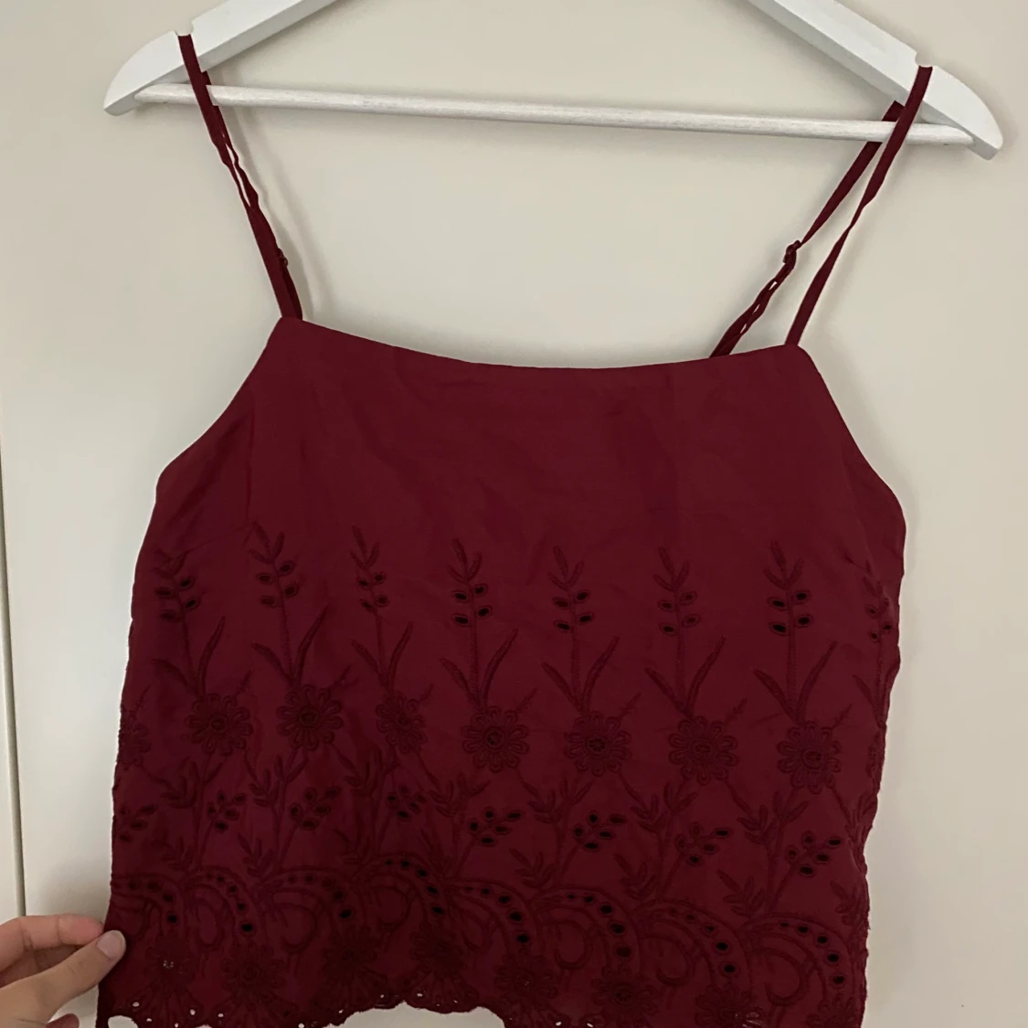 Vinröd somrig topp 🌹