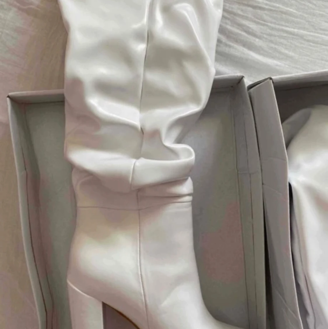 Knee high klackar - 91