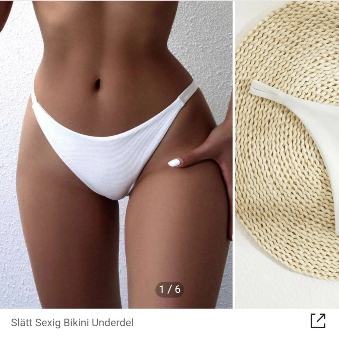 Shein bikini underdel S