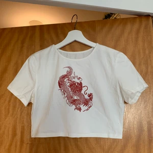 cropped dragon top  - vit cropped dragon top.