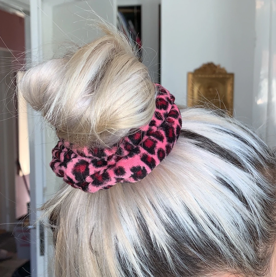 Leopard scrunchie - 91