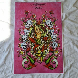 Ed hardy affisch - Jätte fin 40×60cm Ed hardy affisch, ser ny ut💘