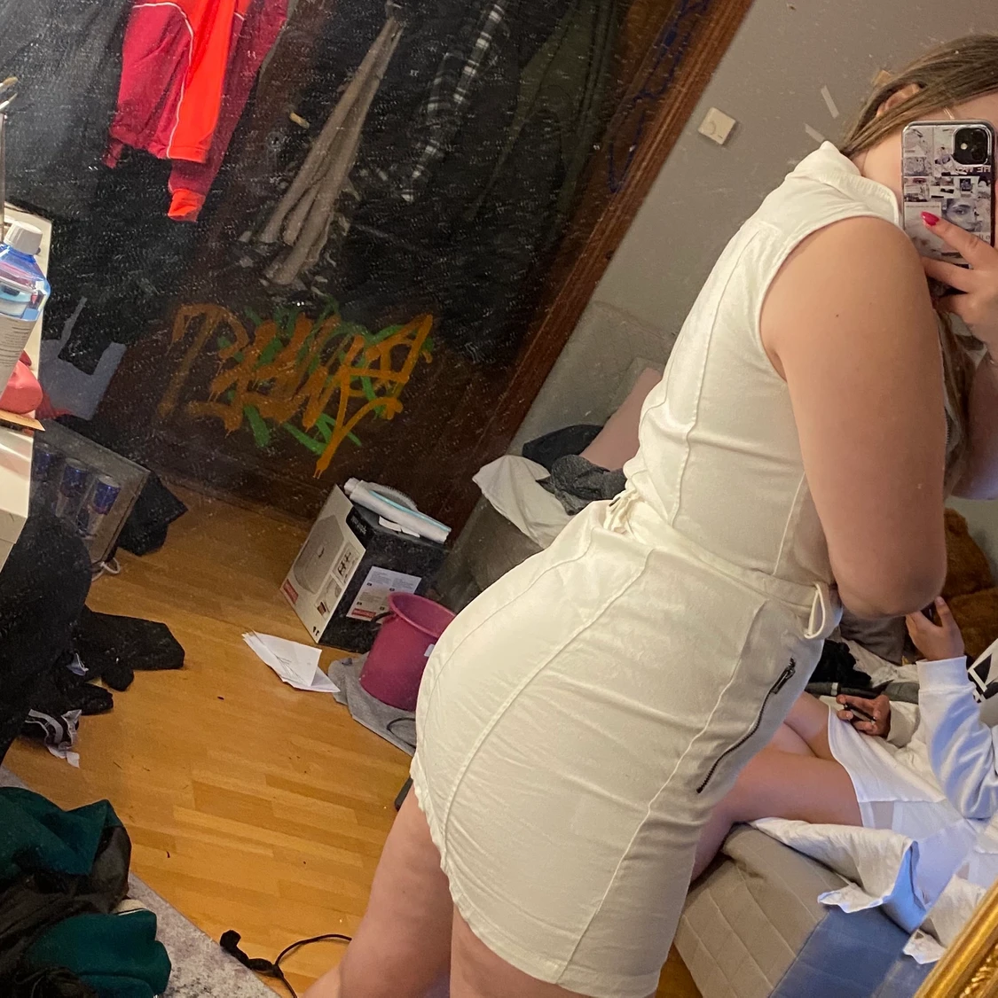 Jeans Klänning - 90