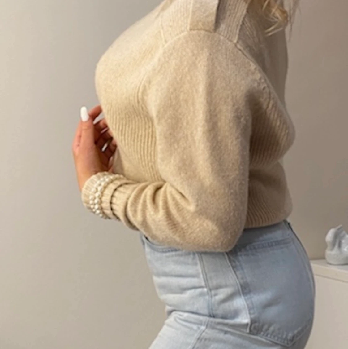 Super snygg stickad tröja! - 90