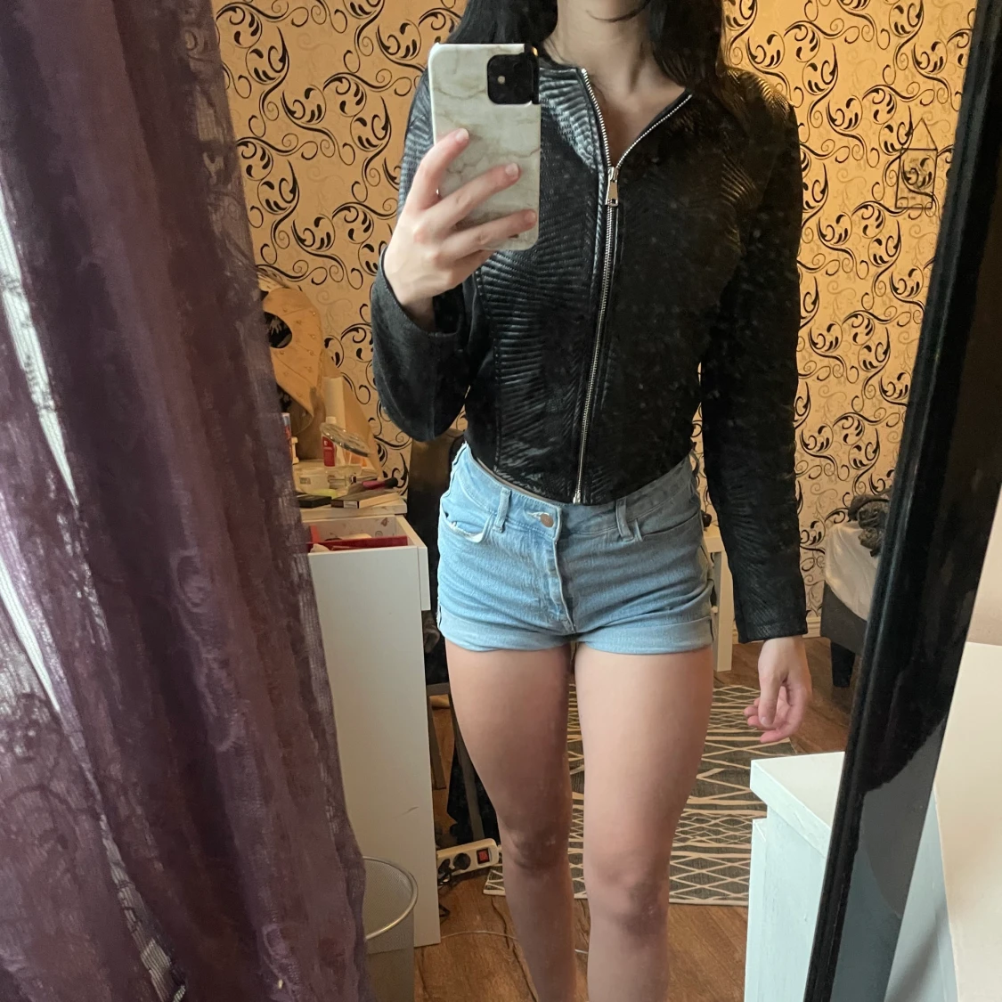 Tröja med dragkedja 