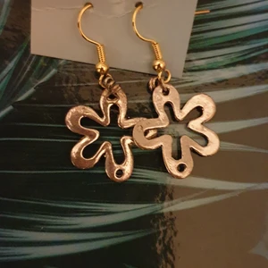 Örhängen - Nya örhängen med Silverfärgade blommor. 