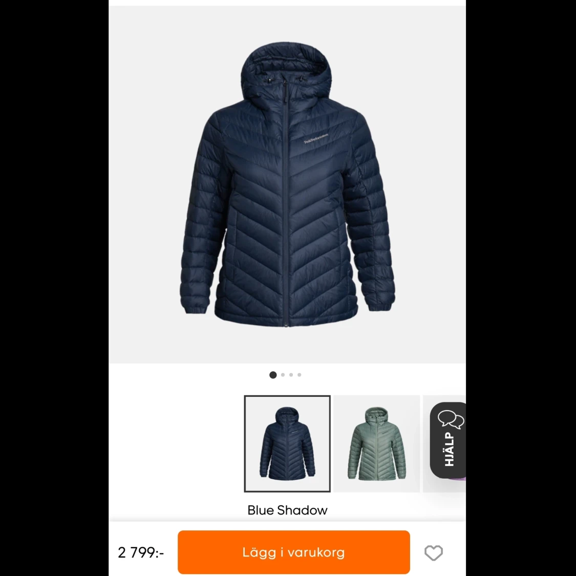 PEAK PERFORMANCE JACKA  - 91