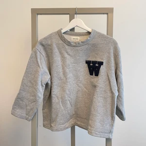 Wood wood sweater - 3/4 length sleeves, XS Boxy fit. 