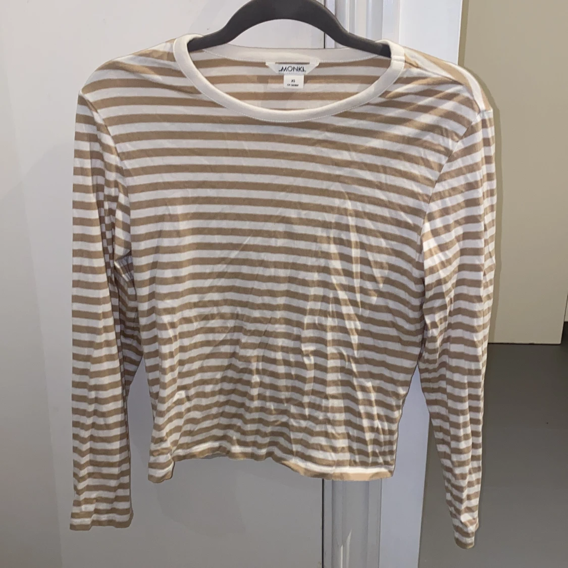 Randig tröja beige Monki XS - 90