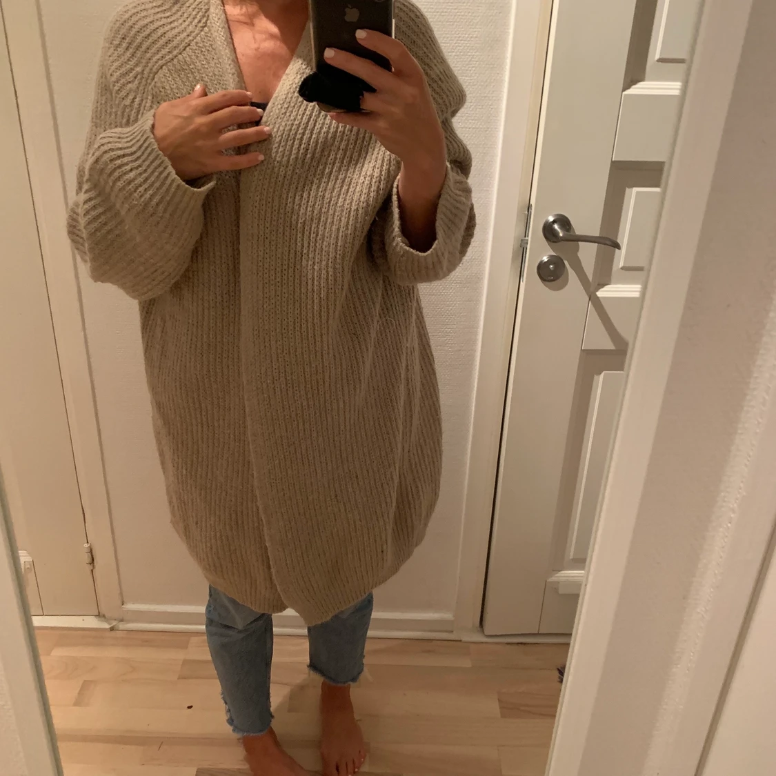 Mysig och skön stickad kofta i storlek M - 90