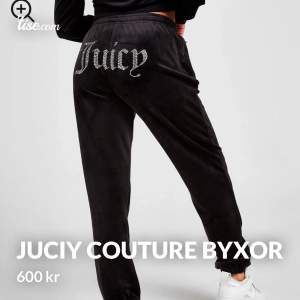Säljer mina juciy couture på grund av att de är lite förstora för mig. Helt som nya, inte trasiga någonstans och dragkedjorna funkar. Super snygga!💞
