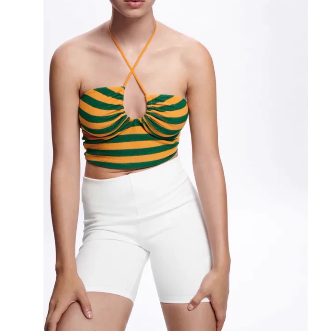 Randig zara topp - 90