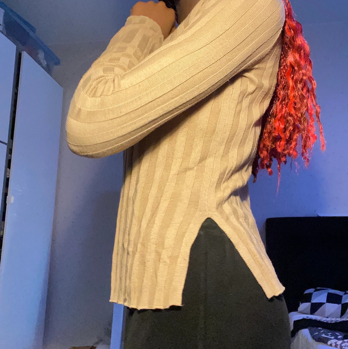 Tröja med slits - 90