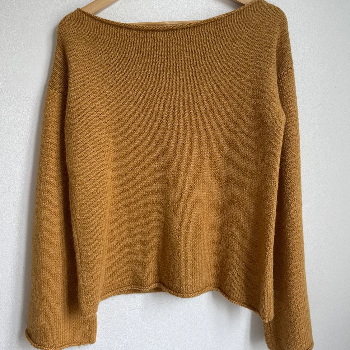 Stickad Senaps ulltröja - 90