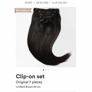 Löshår  - Säljer löshår från Rapunzel of Sweden då längden inte var rätt för mig :) endast använda en gång. Nypris 1290 kr men säljer för endast 800 kr