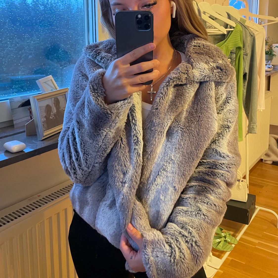 Fluffig jacka
