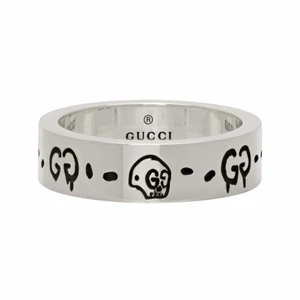 Gucci Slim "GucciGhost" Skull Ring -  Gucci Slim "GucciGhost" Skull Ring  Size: 17 IT Price: 999kr Brand new All og 925 sterling silver & made in Italy