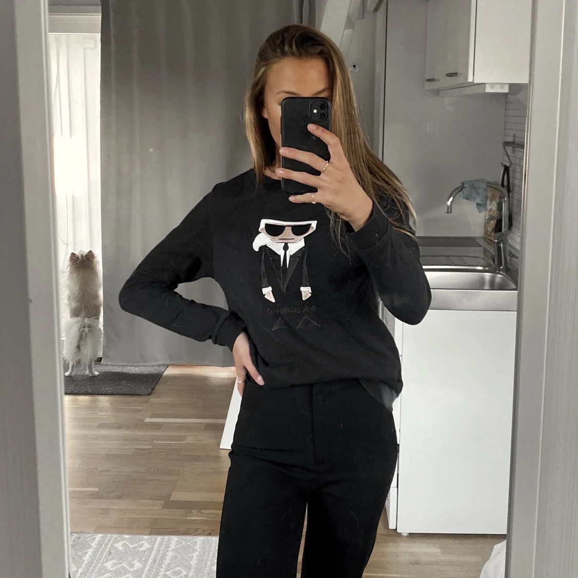 Karl Lagerfeld - Kocktail sweatshirt S