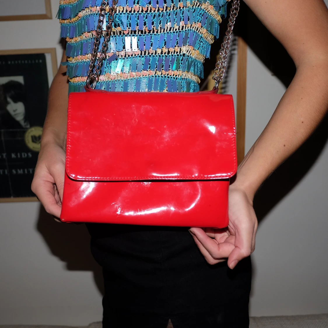 Röd väska från Monki - 90