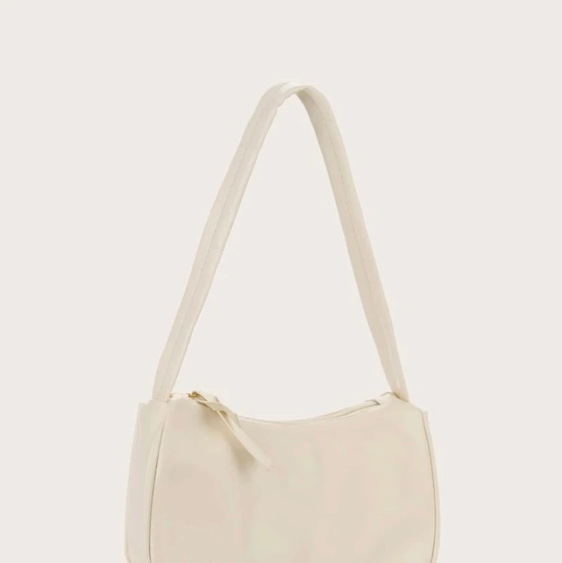 Beige axelväska - 90