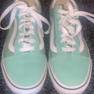 Gröna vans - Säljer mina vans eftersom jag aldrig använt dom mer än 1 gång. Dom ser helt oanvända ut och det verkar som att dom inte säljs längre☺️