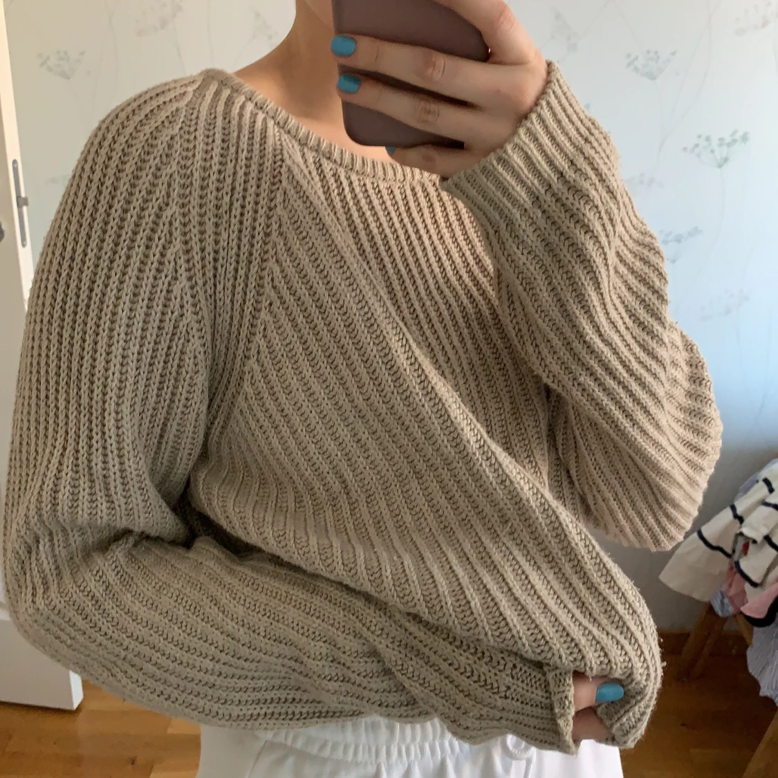Stickad tröja - 90