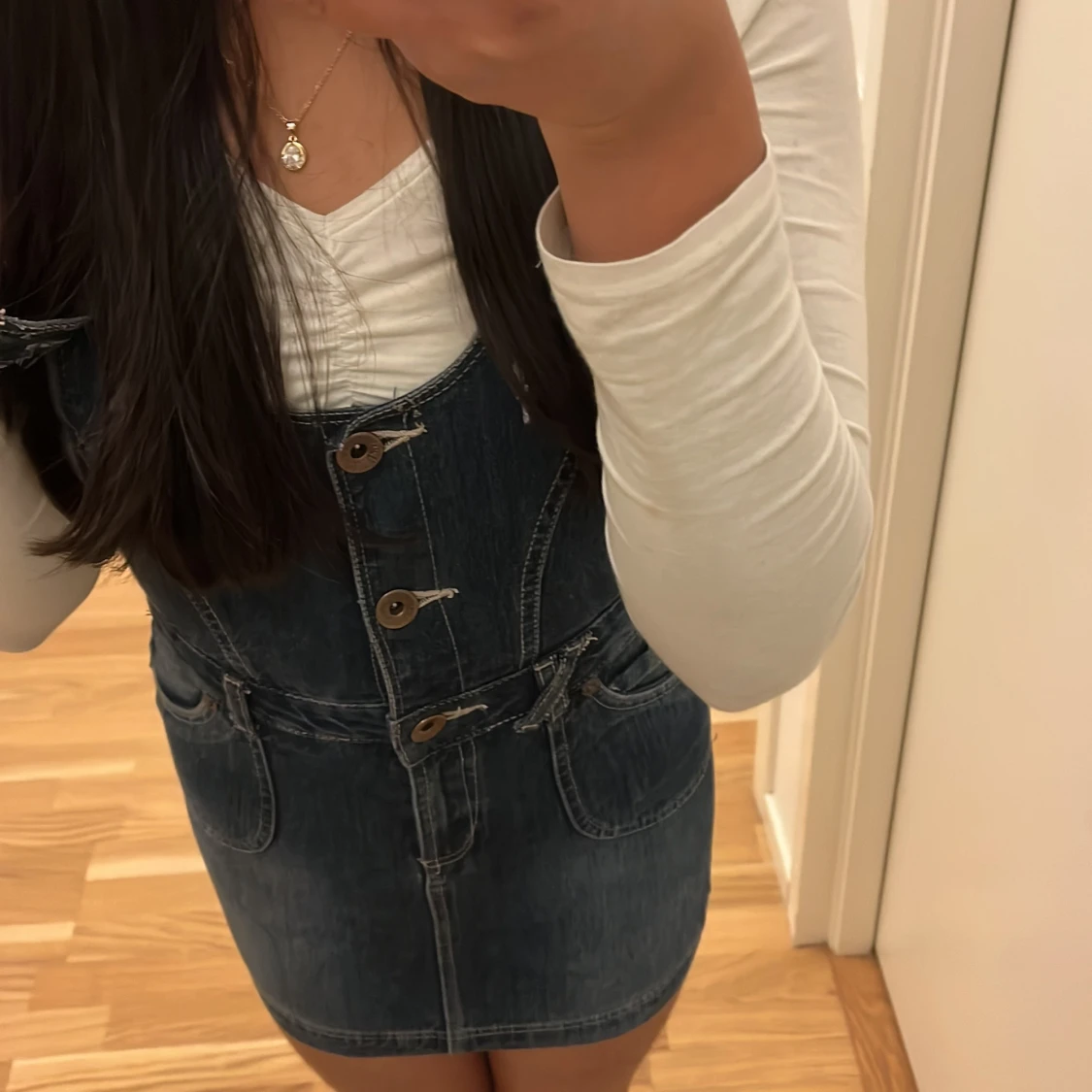 Shorts overall storlek 140