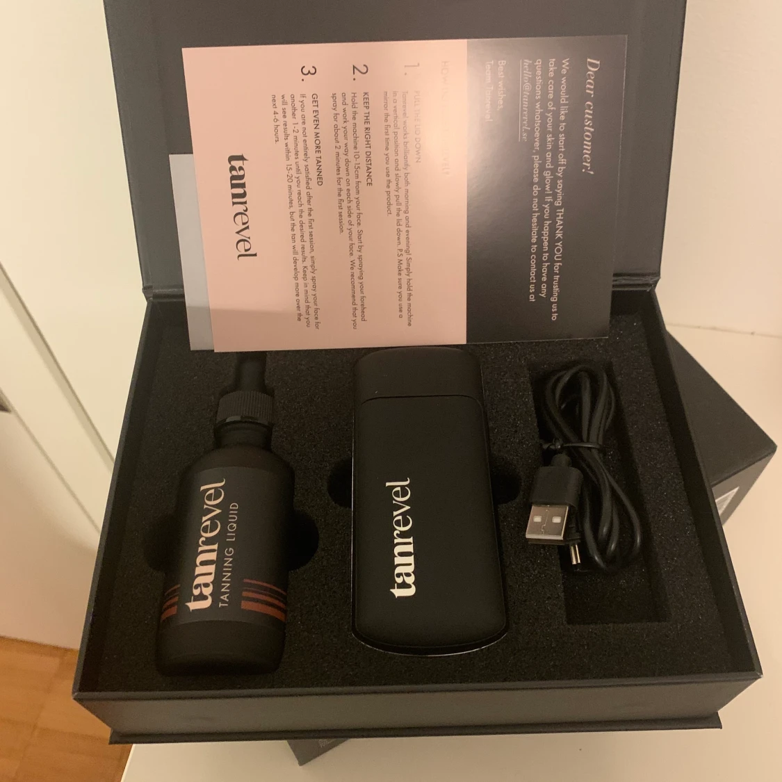 Helt oanvänd tanrevel - 90