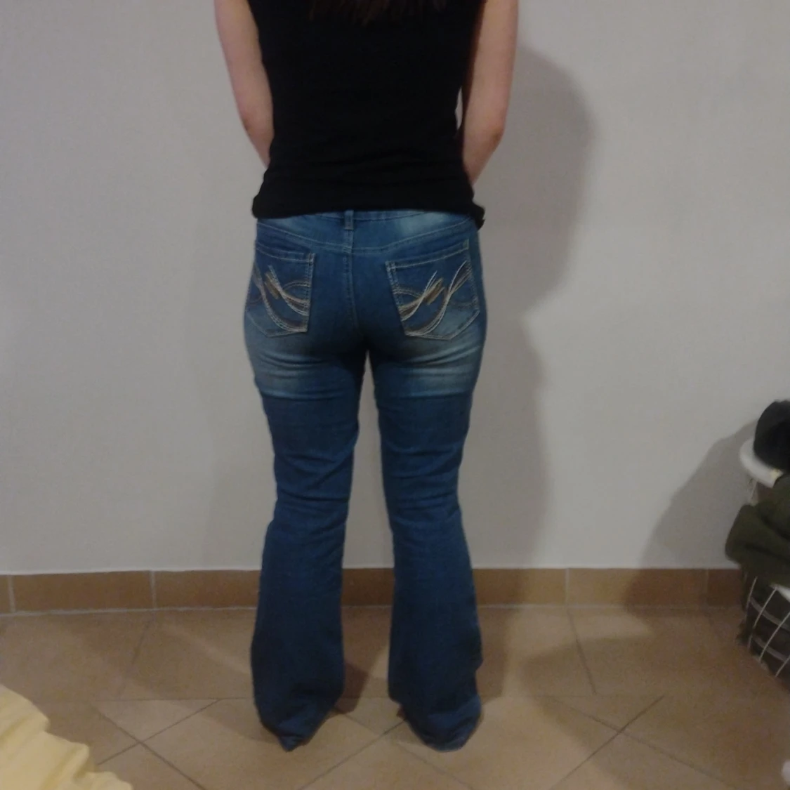 Low rise blue jeans - 90