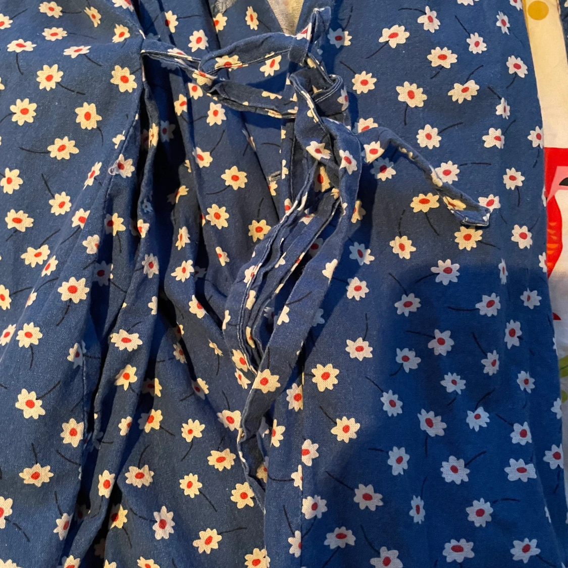 Blå långklänning - 90