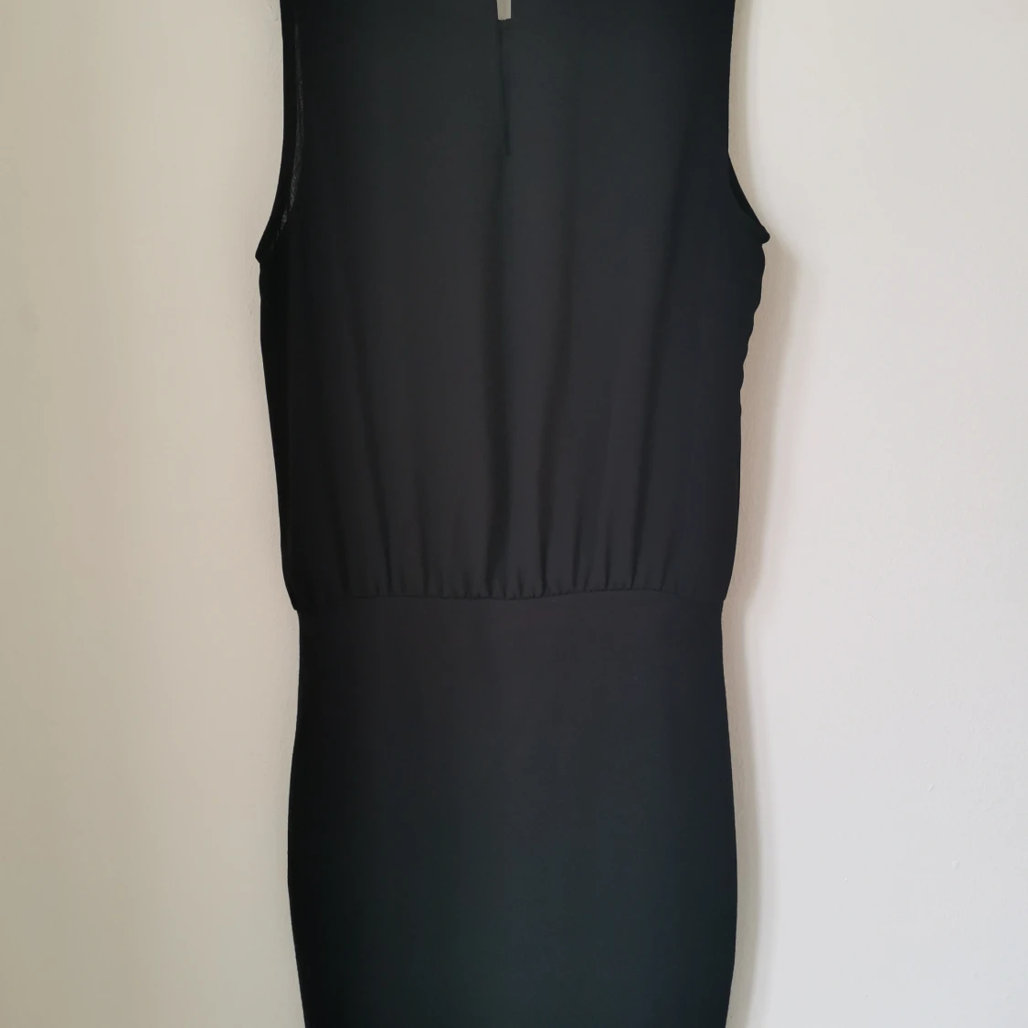 Black bi material zara dress  - 91