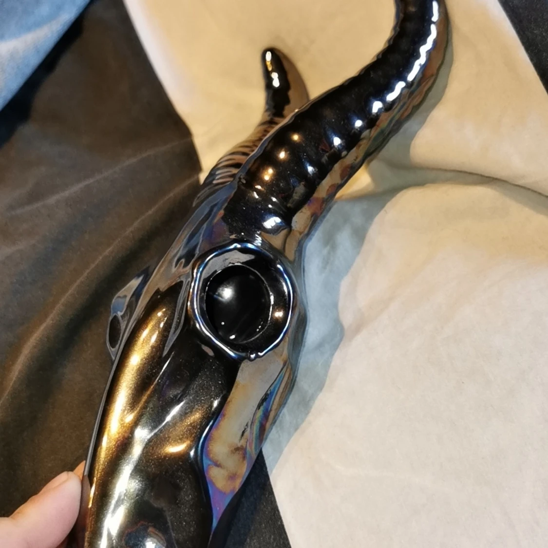 Staty horn huvud (tror jag)  - 90