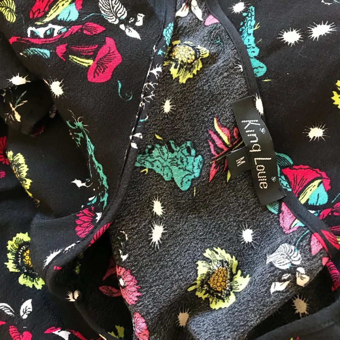 Blommig blus, XS-M, King Louie - 91