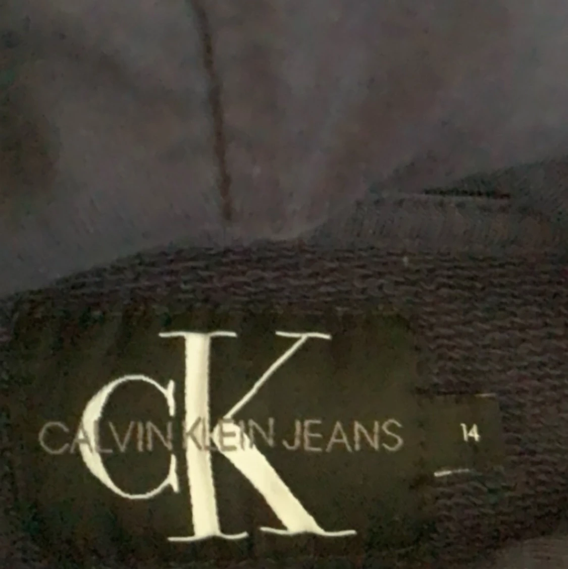 Calvin Klein hoodie storlek 164 - 90