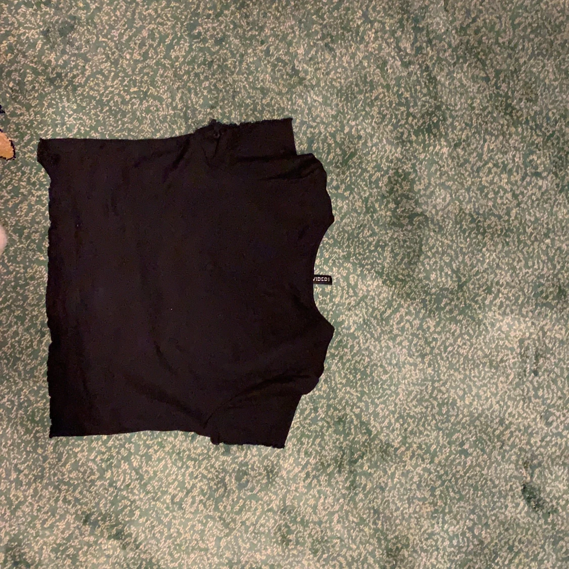 Svart tröja eller krop topp  - 90