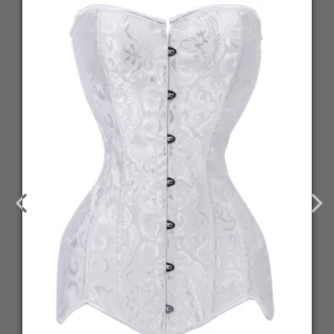 Vit korsett - Vit korsett från TopLady. Går över höfterna! Oanvänd och säljes pga kommer aldrig till användning... nypris 549kr.