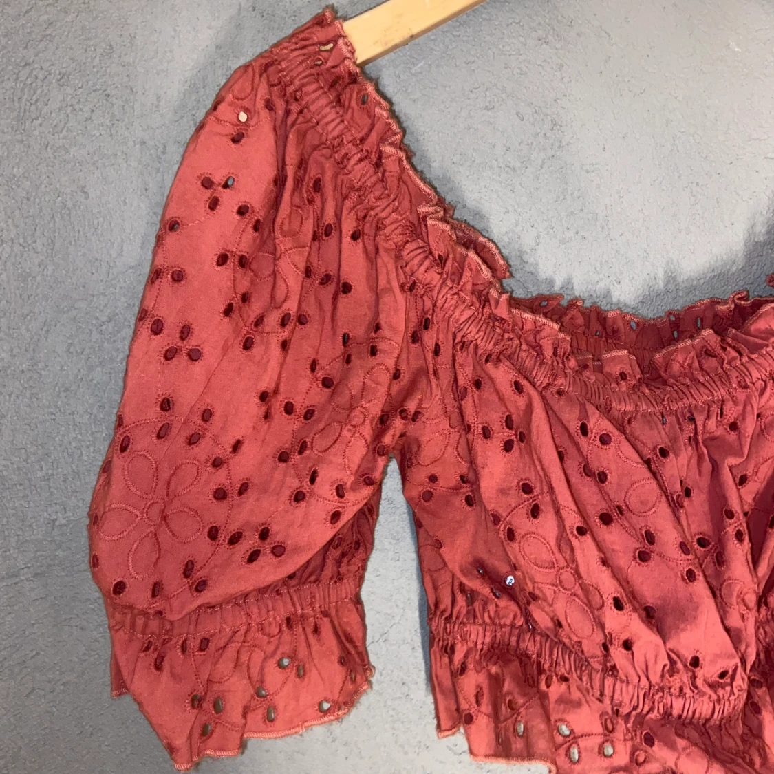 Röd gullig topp!  - 90