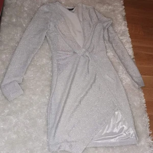 Glitter klänning nyår XS  - Ny 