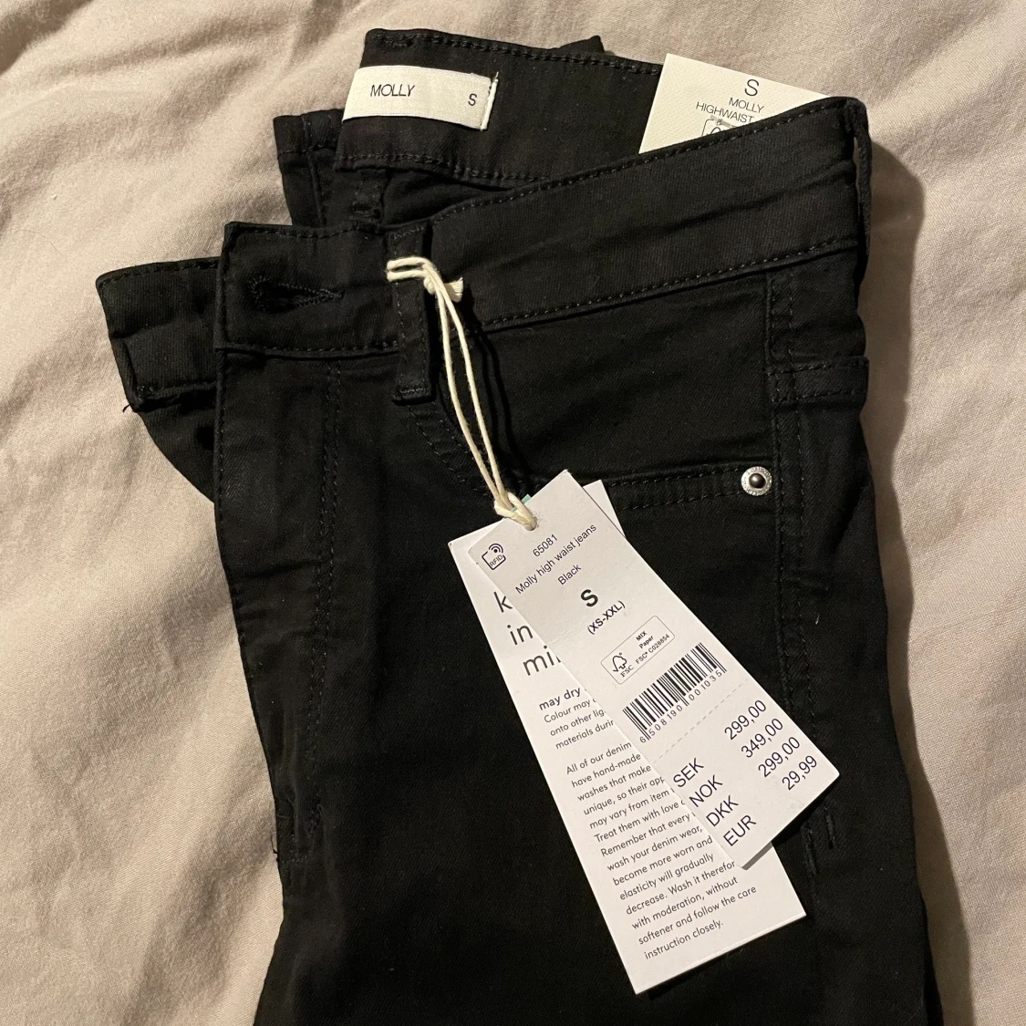 Molly High Waist Jeans - 90