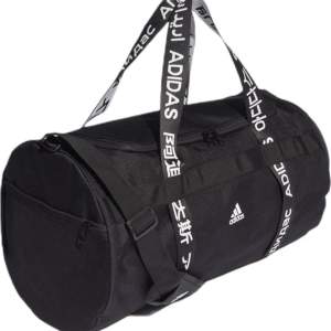 Skitsnygg svart adidasväska med detaljer. Tyvärr kommer den inte till användning. Använt den som sportbag enstaka tillfällen till gymmet! 🌟 frakt tillkommer på 66kr!
