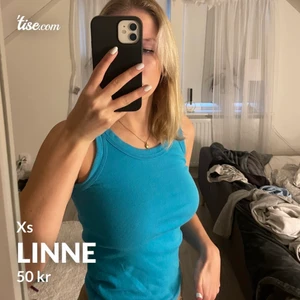 Linne turkos  - Fint linne i stl xs,köparen står för frakt 