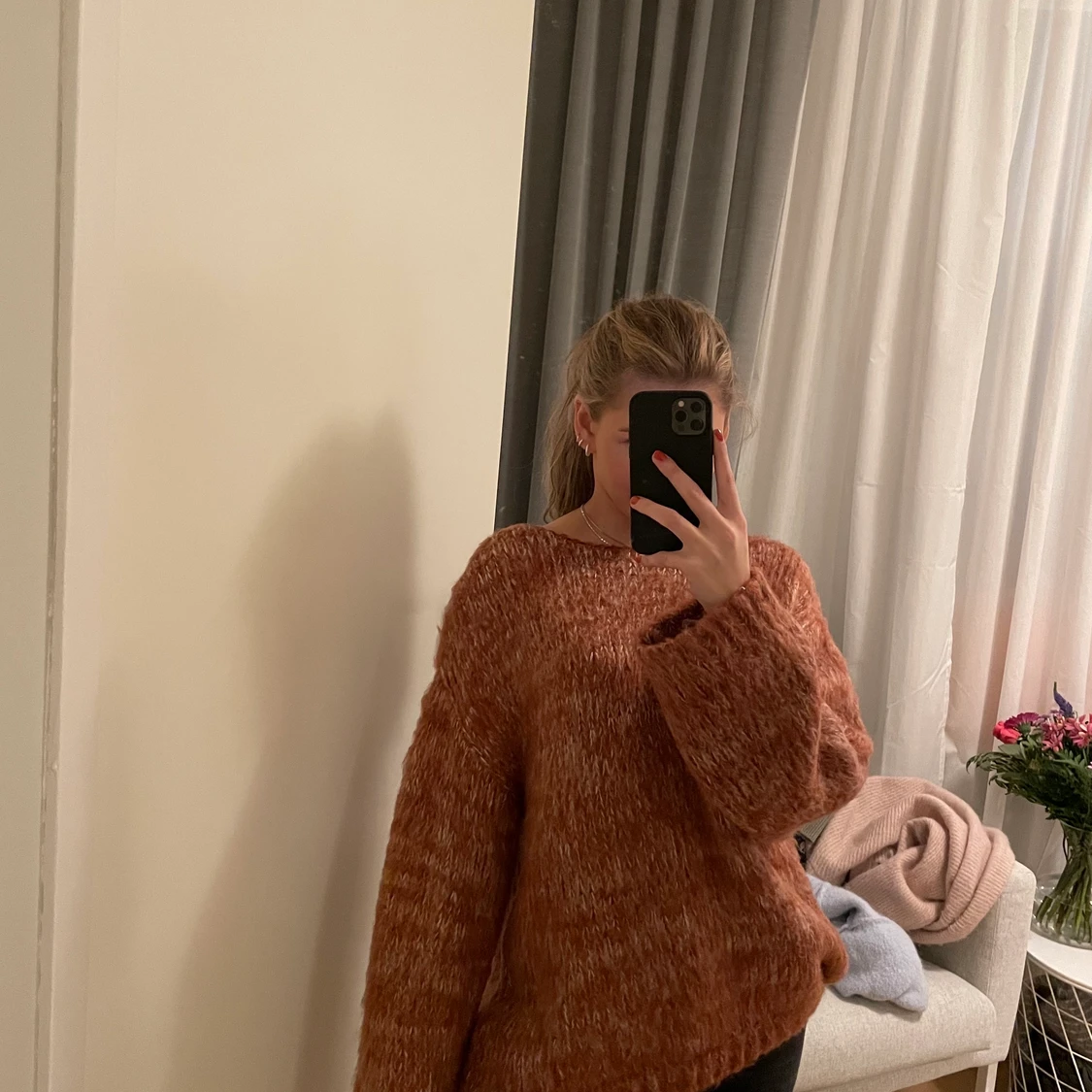 Stickad tröja  - 90