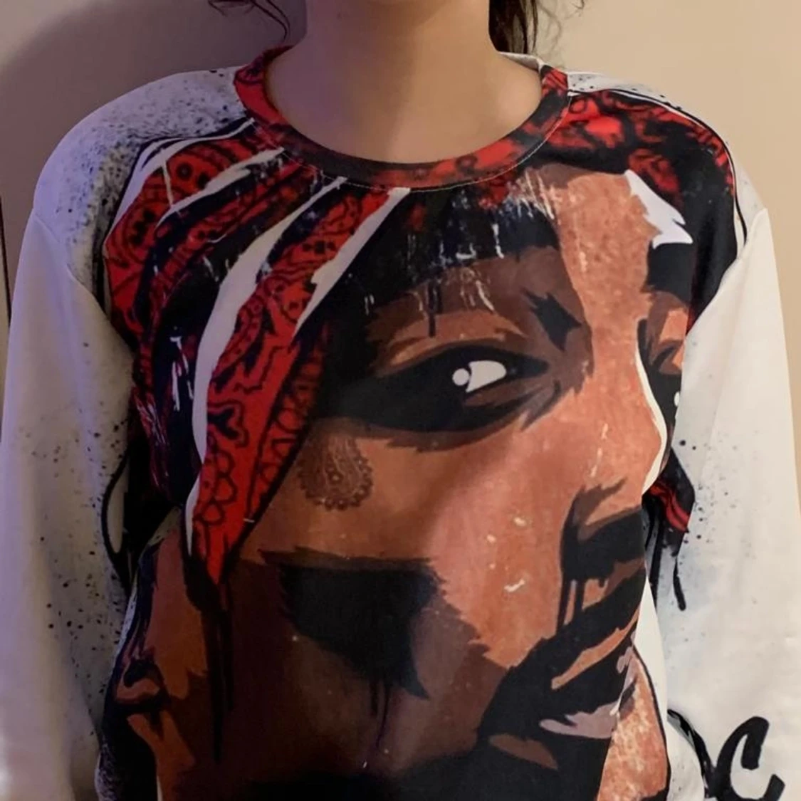 Tupac långarmad tröja