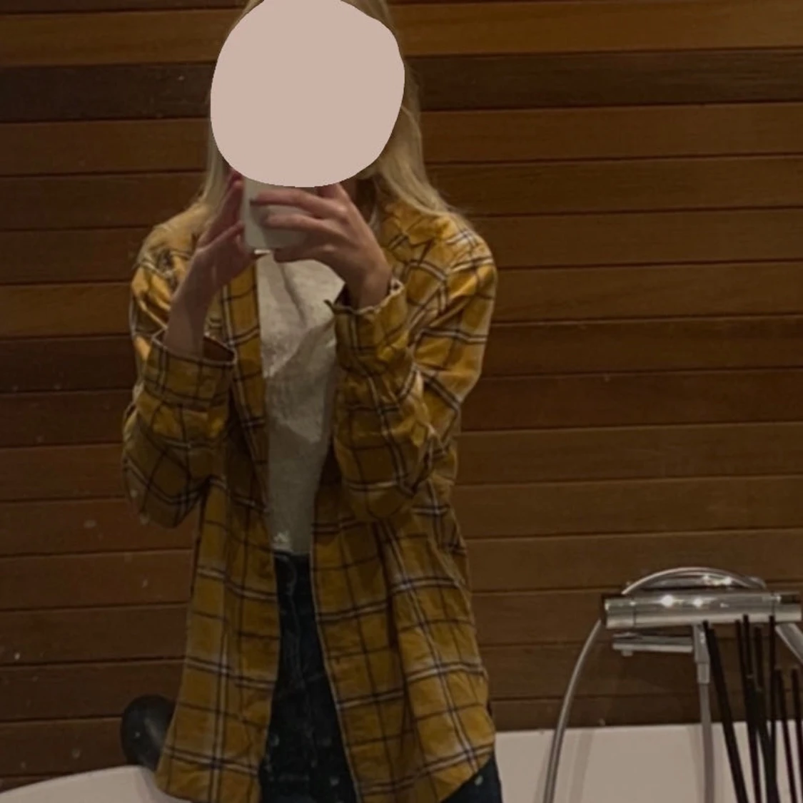 Gulrutig skjorta🤩 - 90