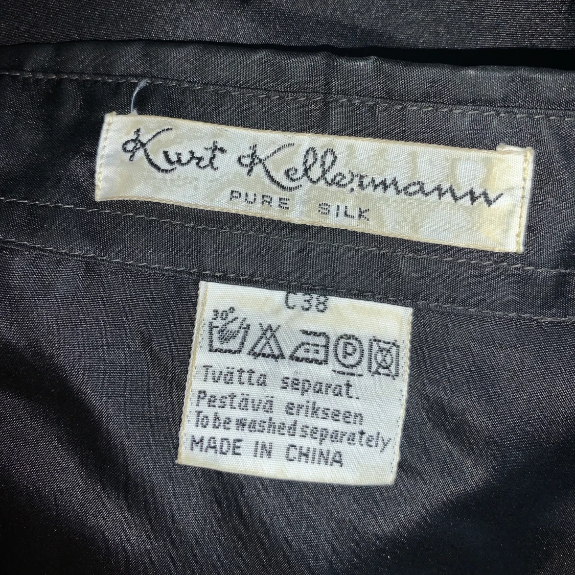 svart skjorta/blus - 91