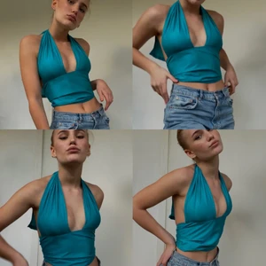 Siden linne - 💌HÖGSTA BUD: 220 kr💌 Intressekoll på mitt linne som jag sytt själv. Gillar det super mycket men kommer inte riktigt till användning. Jag brukar xs, skriv för fler frågor! 🥰 (man kan knyta det hur man vill) 