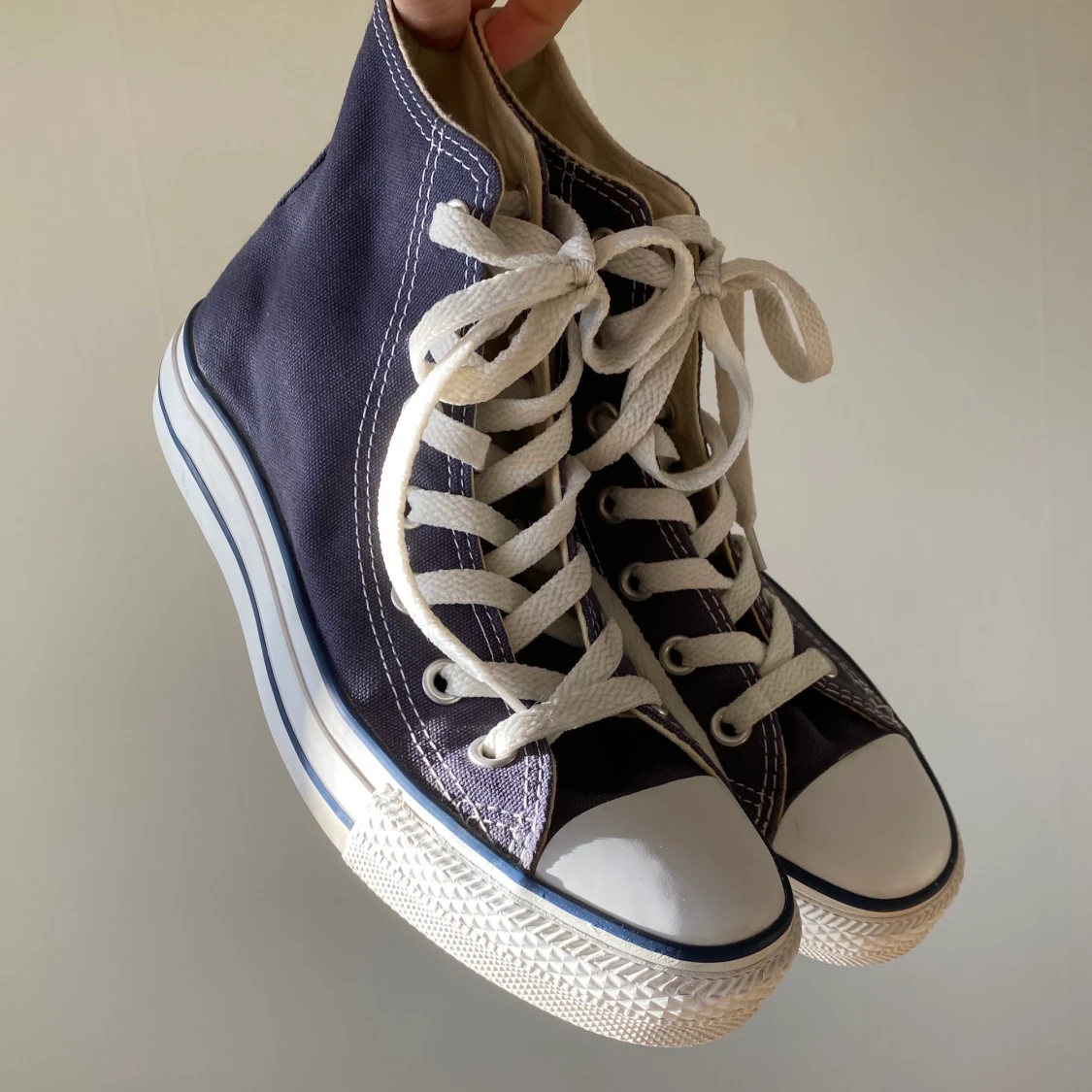 Jeans blå converse