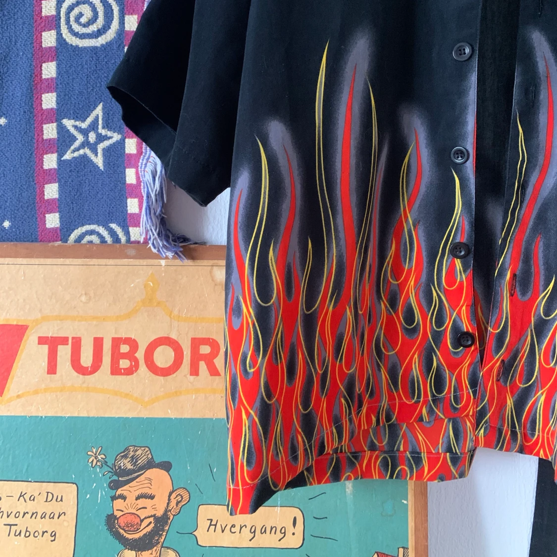 Eldig skjorta oversized - 90