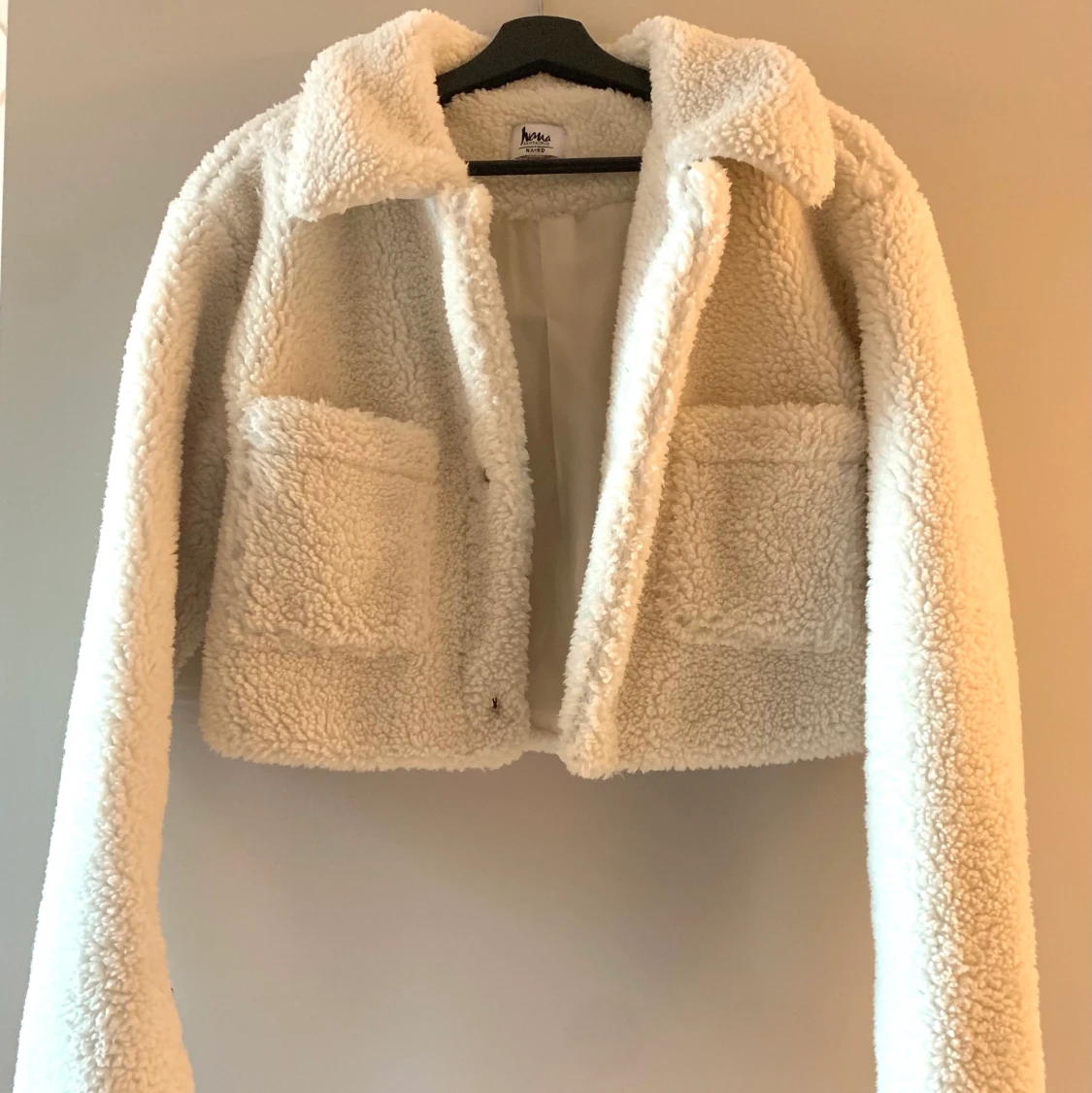 Kort teddyjacka NAKD  - 90