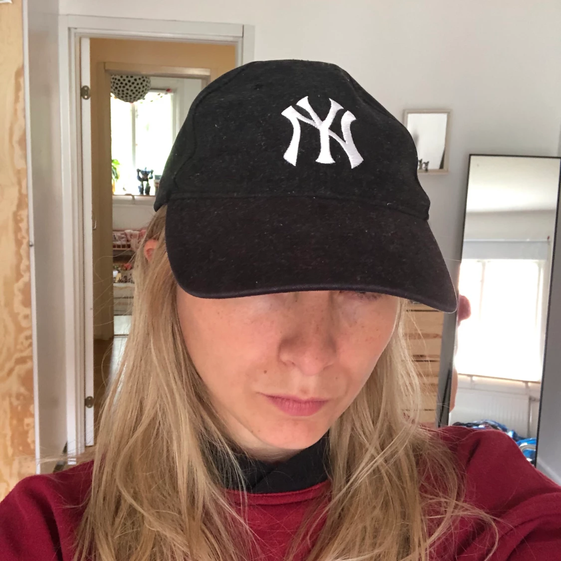 Svart keps vintage New York  - 90